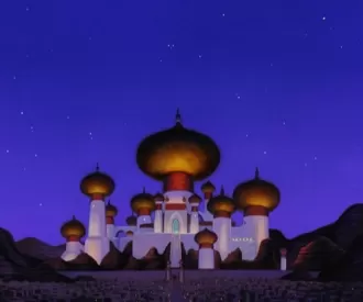 Aladdin 2 Hidden Mickey palace