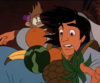Aladdin and the King of Thieves Hidden Mickey