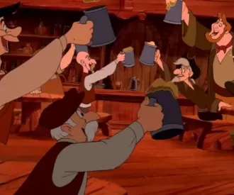 Bar Hidden Mickey
