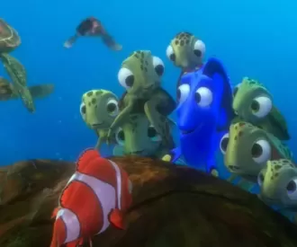 Finding Nemo Turtles Hidden Mickeys