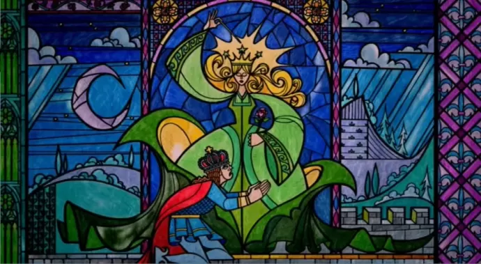 Beauty and the Beast Introduction Hidden Mickey
