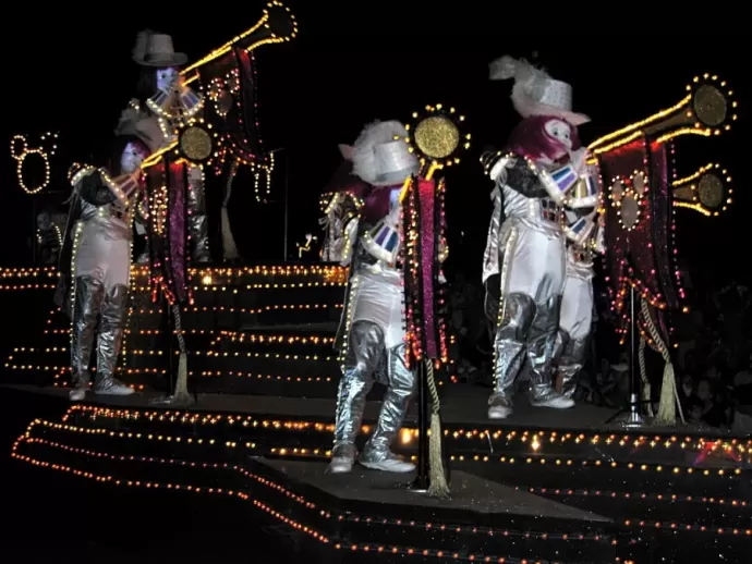 Electric Hidden Mickeys