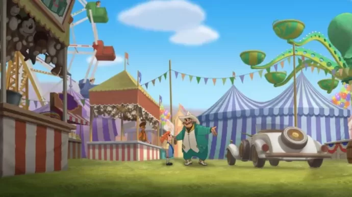 The Fox and the Hound 2 Hidden Mickey